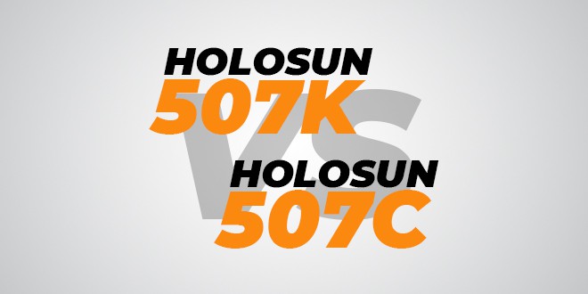 Holosun 507k VS 507C