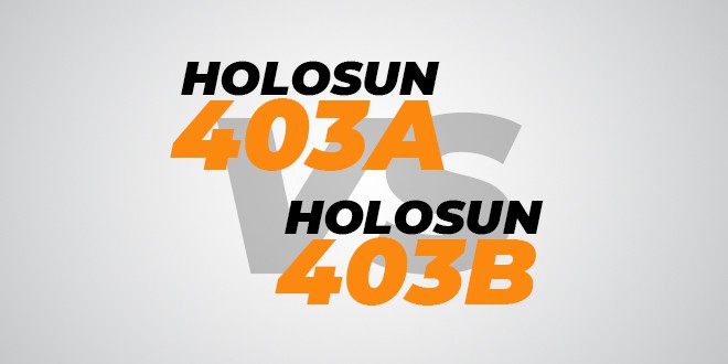 Holosun HS403A VS HS403B