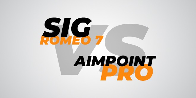 Sig Romeo 7 VS Aimpoint Pro