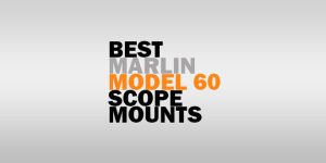 Best Scope Mount For Marlin Model 60 – Reviews w/FAQs