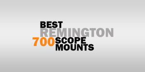 Best Scope Mount For Remington 700 – Reviews w/FAQs
