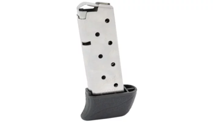 Micro 9, 8 Round Stainless Steel Extended Magazine