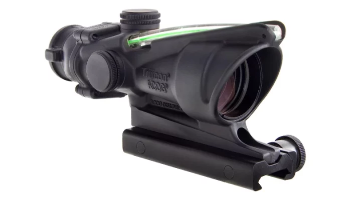 Trijicon 4x32 ACOG Green Dual Illuminated Chevron Reticle Riflescope