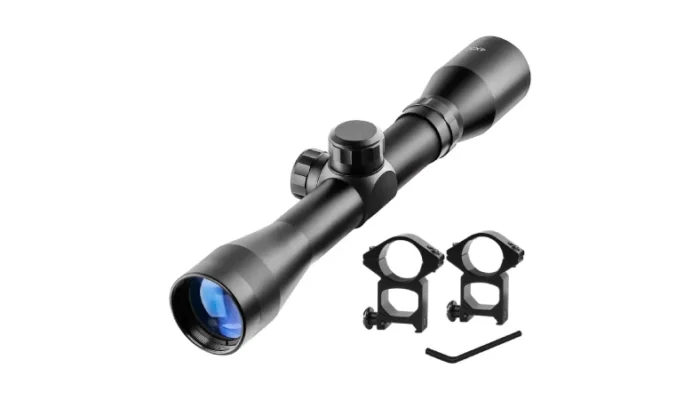 Beileshi 4X32 Compact Rifle Scope w/20mm Free Mounts