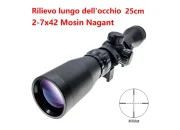 Feyachi Falcon 2-7x32mm Long Eye Relief Rifle Scope
