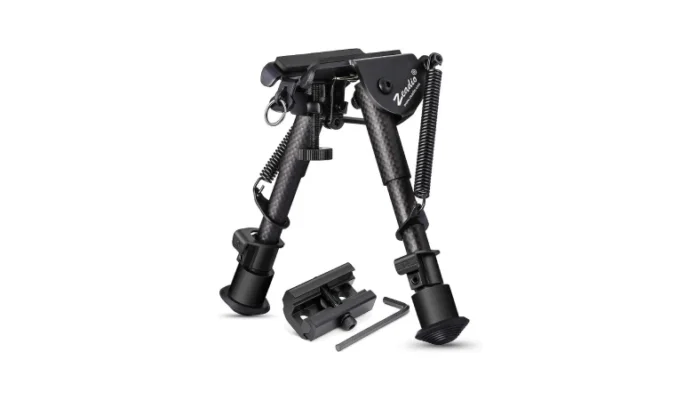 Zeadio 6-9 Inches Carbon Fiber Tactical Bipod